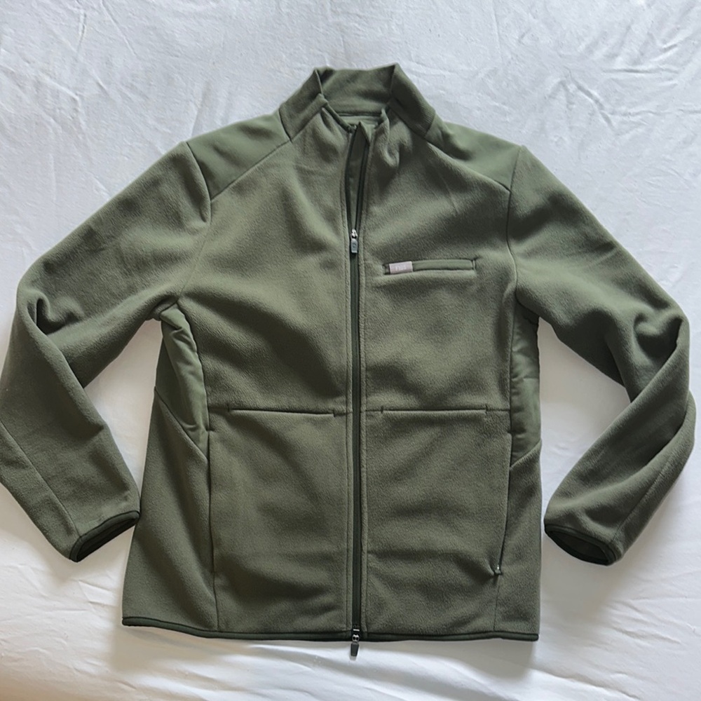 Figs Moss On-Shift Fleece Women's Jacket
